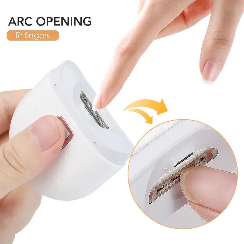 Electric Automatic Nail Clipper – Safe Manicure & Pedicure Trimmer