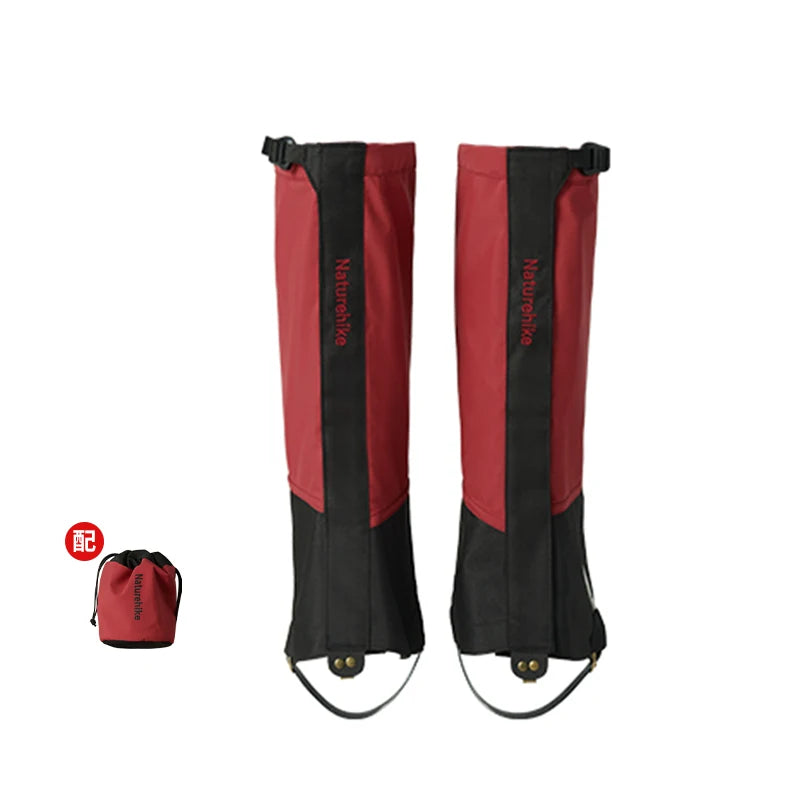Naturehike 2024 New Outdoor Hiking Gaiters Leg Protective Leggings Snow-proof Water-repellent Mountaineering Walking Shoe Cover