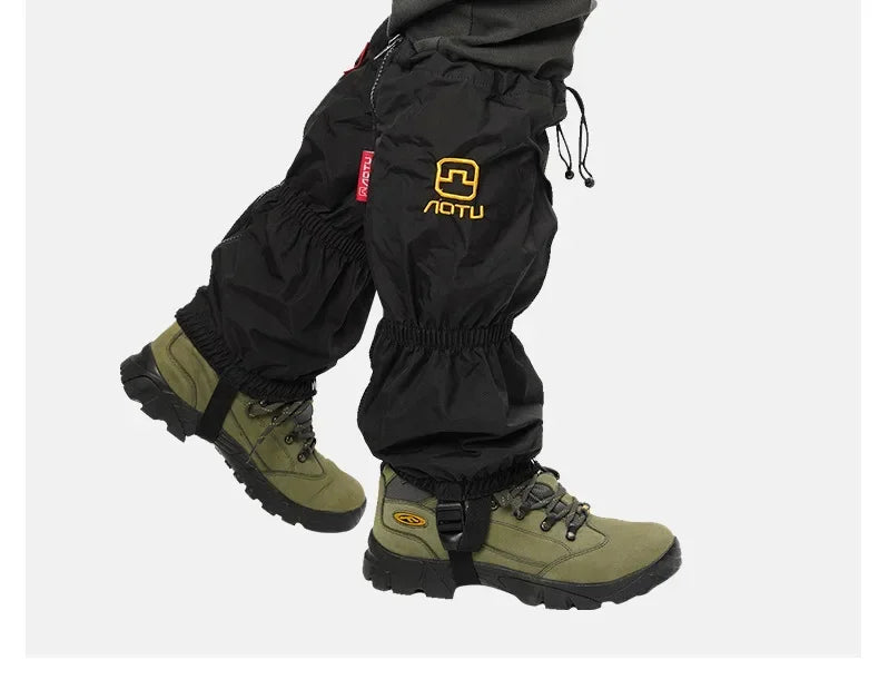 Waterproof Snow & Sand Prevention Leg Gaiters – Anti-Snow Outdoor Hiking Shoe Cover