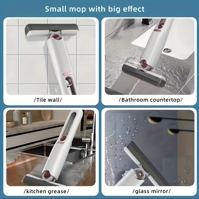 portable mini mop,self squeeze cleaning tool