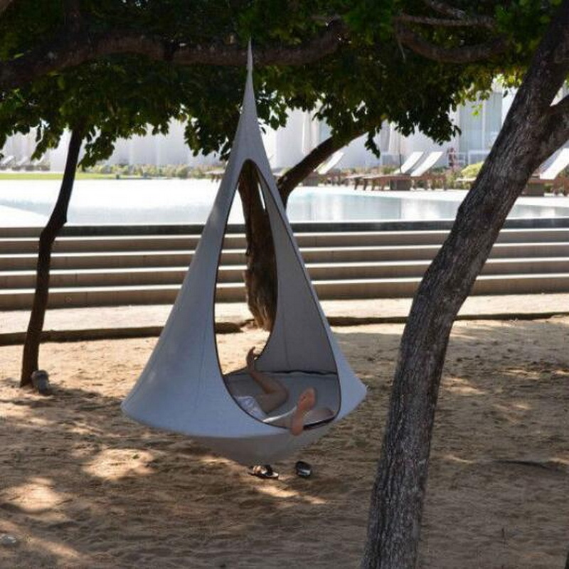 Flying Saucer Lightweight Portable Nylon Hammock for Backpacking Camping Camping
