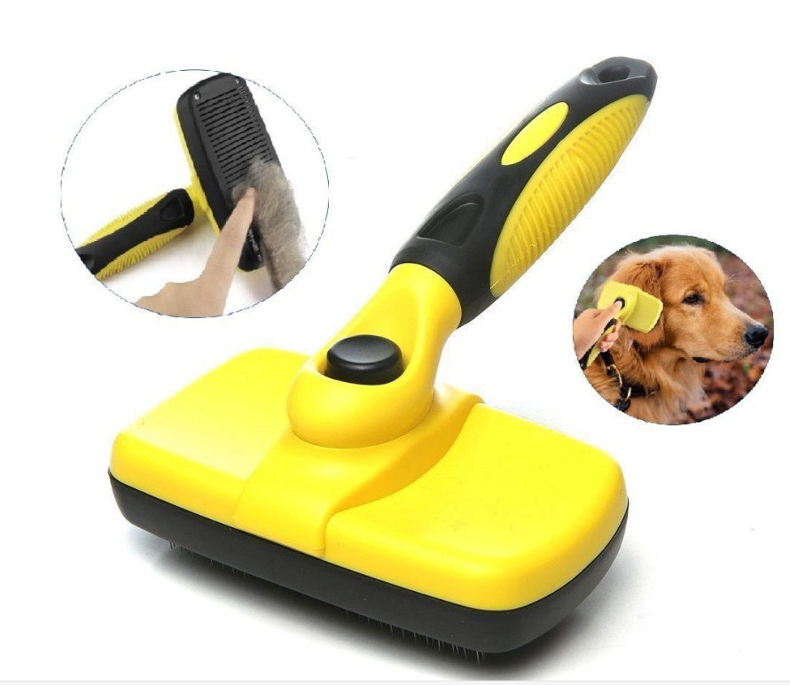 Reusable Pet Hair Remover Brush – Dog & Cat Fur Cleaner