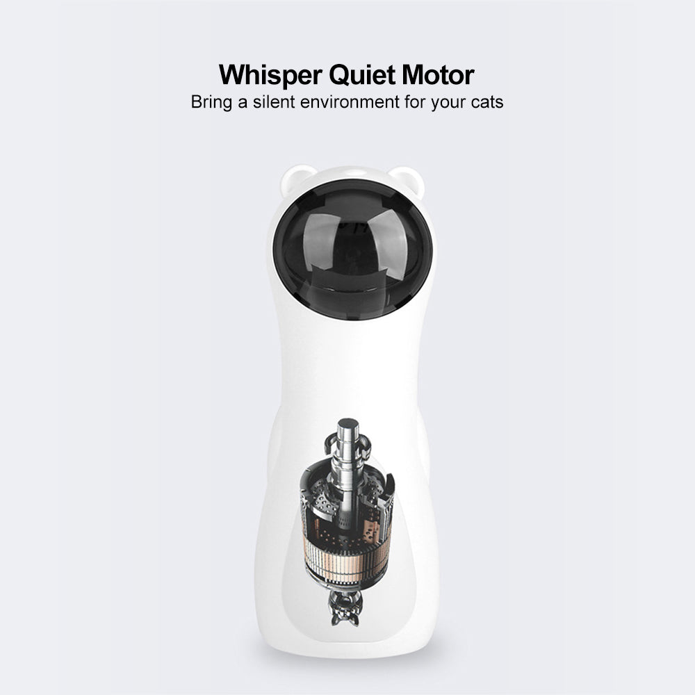 Automatic Laser Cat Toy – Interactive LED Robot for Indoor Cats