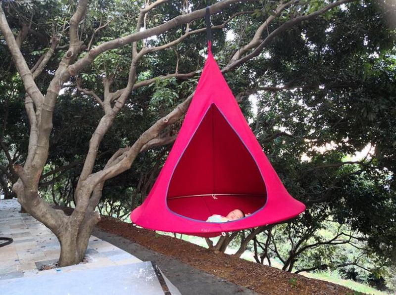 Flying Saucer Lightweight Portable Nylon Hammock for Backpacking Camping Camping