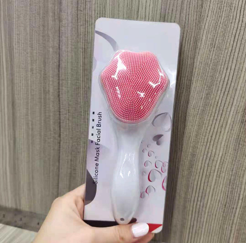 Silicone Cleaning Facial Brush-deep pore face scrubber