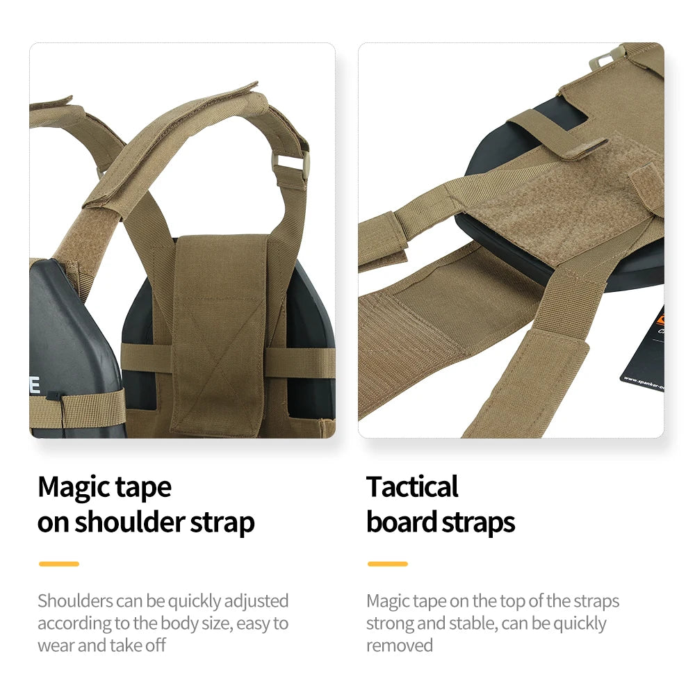 EXCELLENT ELITE SPANKER Tactical Vest for Airsoft Vests Molle Combat Assault Plate Carrier CS Equipment Chest Rig Gear Armor