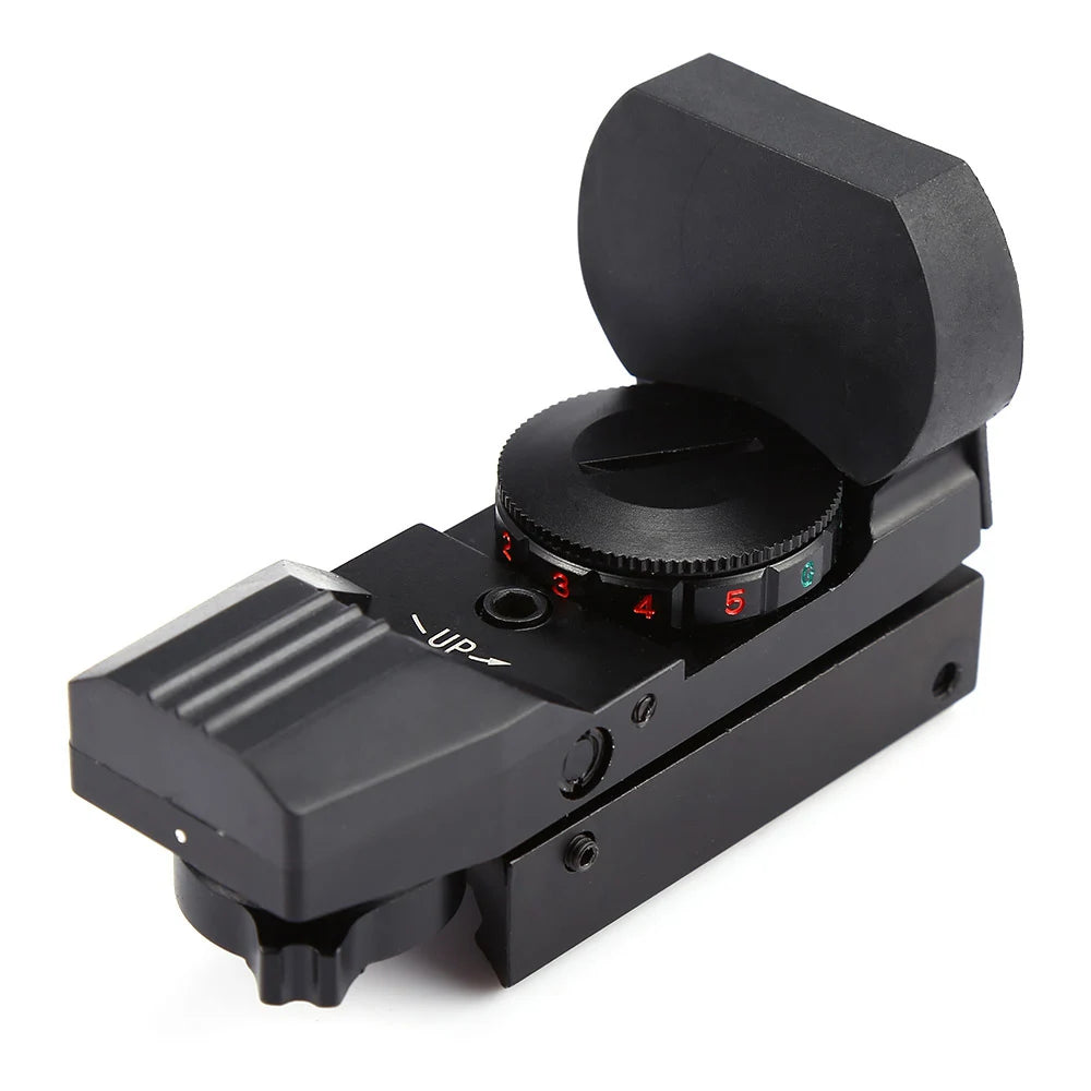 FIRE WOLF Red Dot Reflex Sight – 11mm/20mm Dovetail Riflescope for Hunting & Airsoft