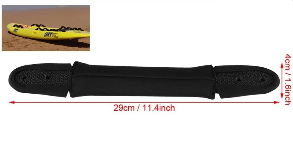 Durable Neoprene Surfboard Carry Handle – Soft PU Grip for Surf & Rescue Boards