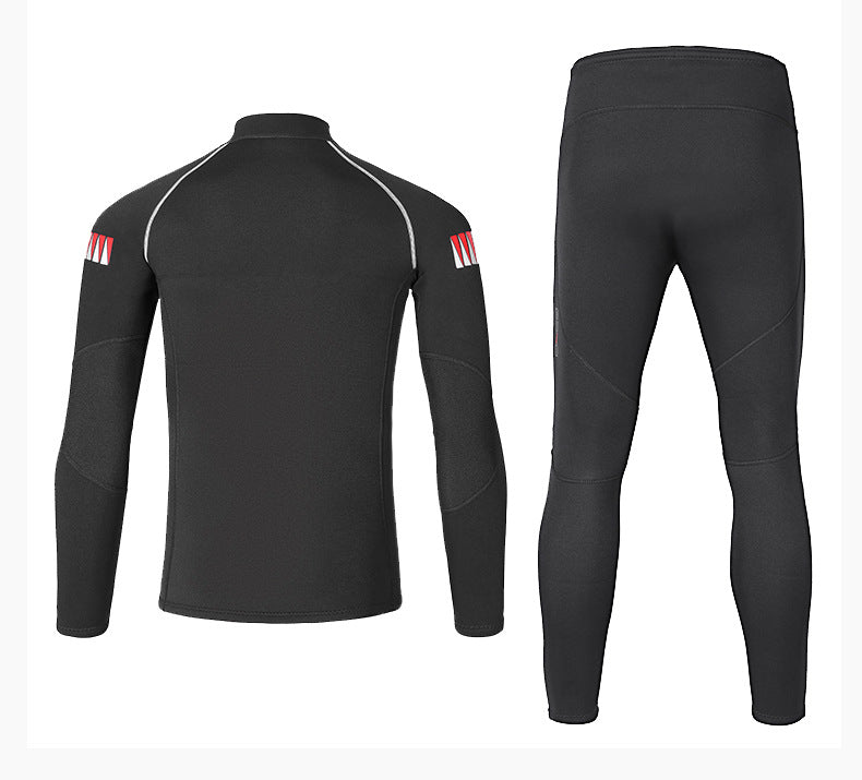 Women's Wetsuit shirt / pants 1.5mm Neoprene Wetsuits Long Sleeve Wetsuits Top Bottom Two Piece Dive Suits for Scuba Diving Surf
