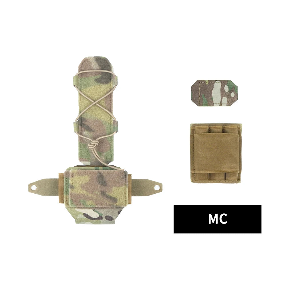 DMgear Tactical Helmet Counterweight Pouch MK1 MK2 – MOLLE Balance Weight Bag for Airsoft