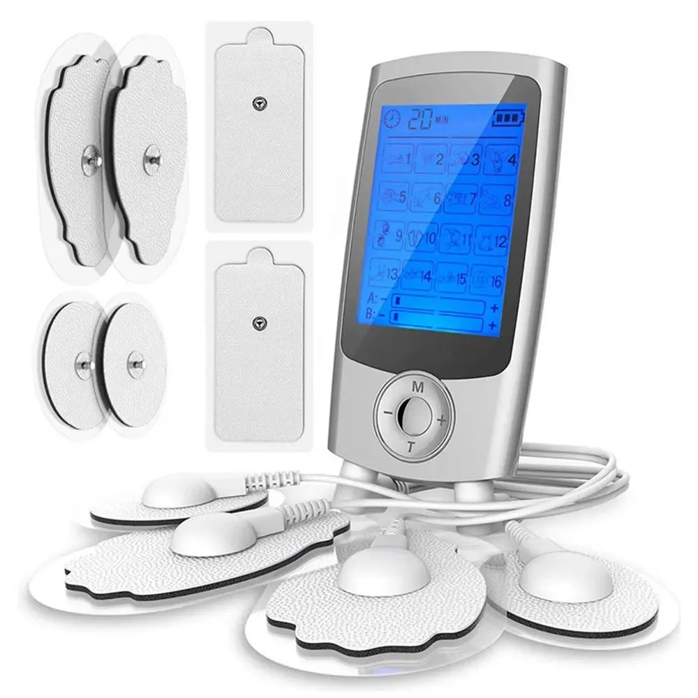 36-Mode Electric Pulse Muscle Stimulator – Acupuncture Massage Device for Back Pain Relief