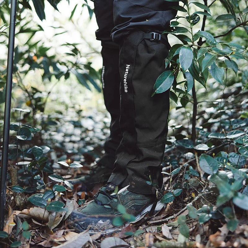 Naturehike 2024 New Outdoor Hiking Gaiters Leg Protective Leggings Snow-proof Water-repellent Mountaineering Walking Shoe Cover