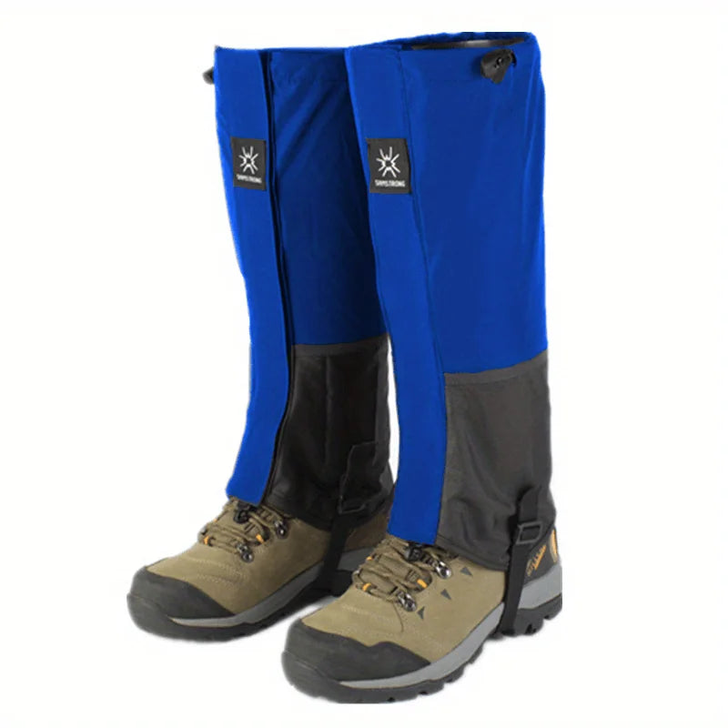 Waterproof Snow Sand Prevention Leg Gaiters Essential Protective Gear for Outdoor Mountaineering Skiing Desert Hiking Exploratio