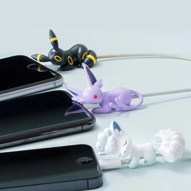 Kawaii Cable Protector – Cute Cartoon Figure USB Charger Saver