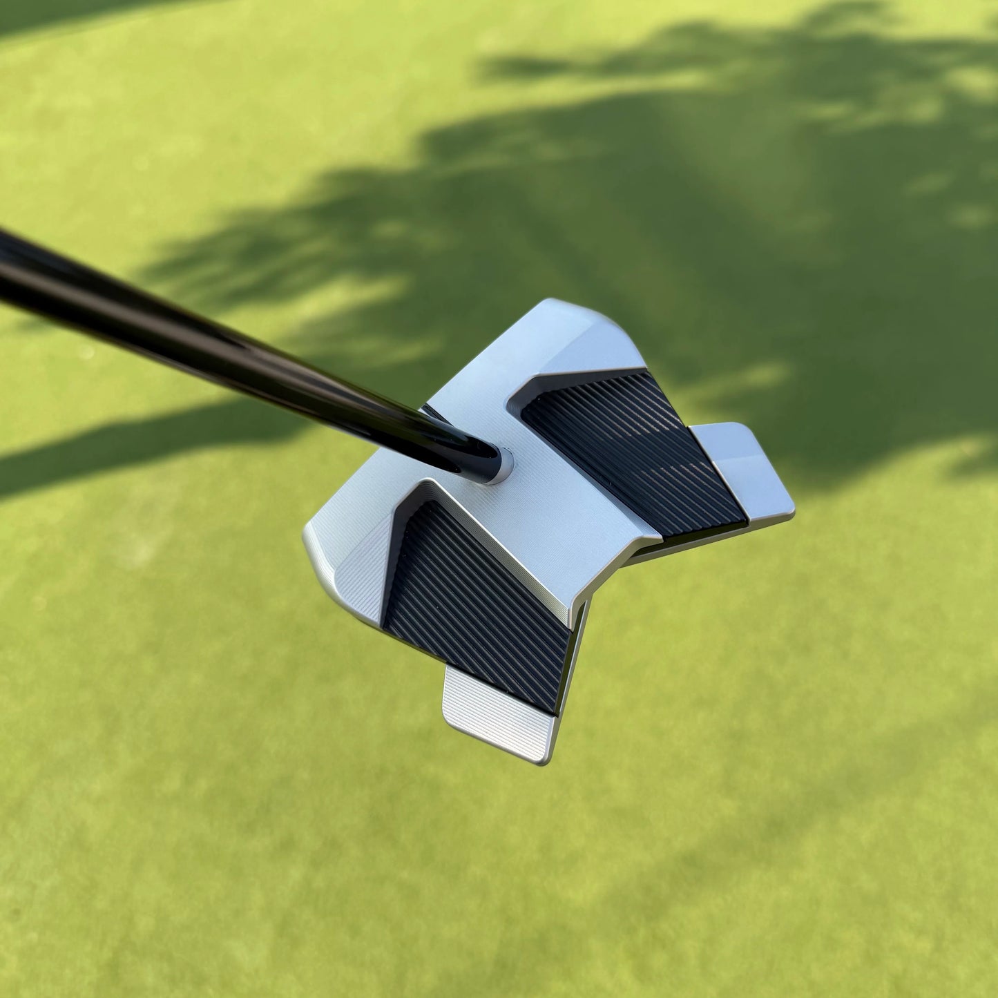 1pc ENCORE SPIRIT Low Torque Series Style Putter | 86.36 cm Right Hand with Matte Black Steel Shaft & PU Black White Grip | Hig