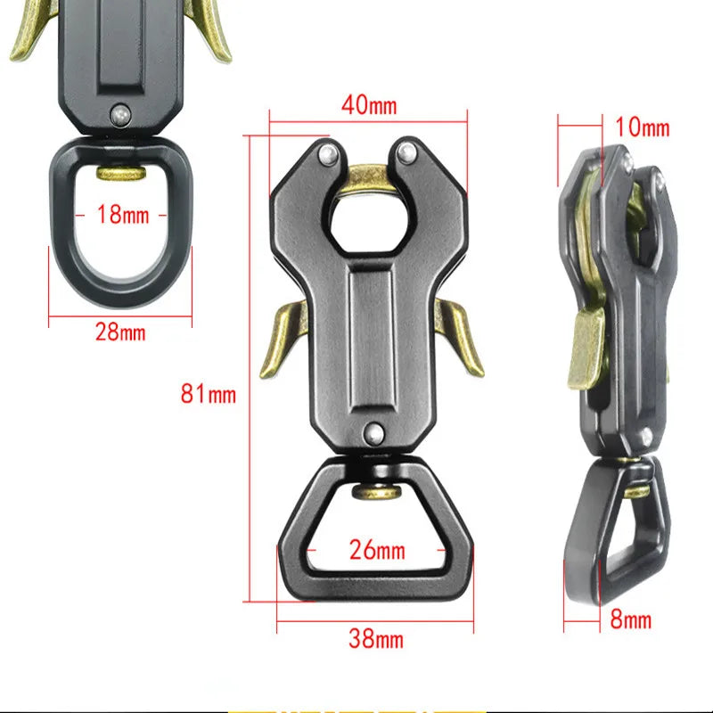 Pet clasp Dog clasp Training Dog clasp Frog clasp Tension clasp Quick Release clasp Outdoor Gear Supplies DIY Accessories