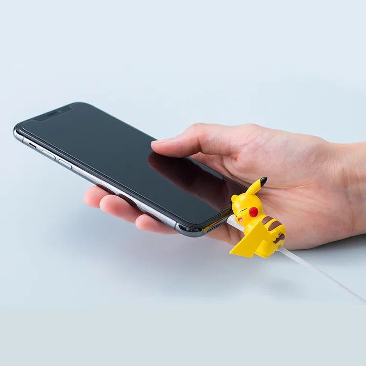 Kawaii Cable Protector – Cute Cartoon Figure USB Charger Saver