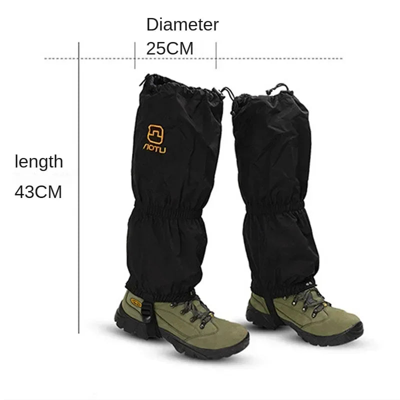 Waterproof Snow & Sand Prevention Leg Gaiters – Anti-Snow Outdoor Hiking Shoe Cover