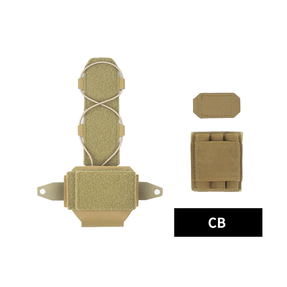 DMgear Tactical Helmet Counterweight Pouch MK1 MK2 – MOLLE Balance Weight Bag for Airsoft