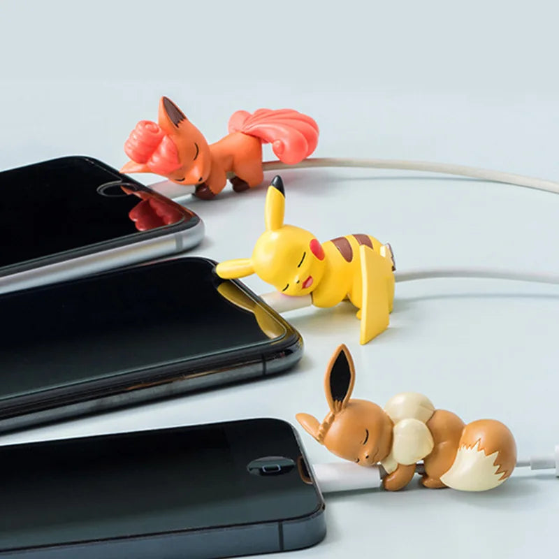 Kawaii Cable Protector – Cute Cartoon Figure USB Charger Saver