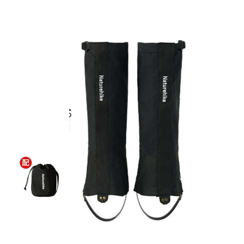 Naturehike 2024 New Outdoor Hiking Gaiters Leg Protective Leggings Snow-proof Water-repellent Mountaineering Walking Shoe Cover