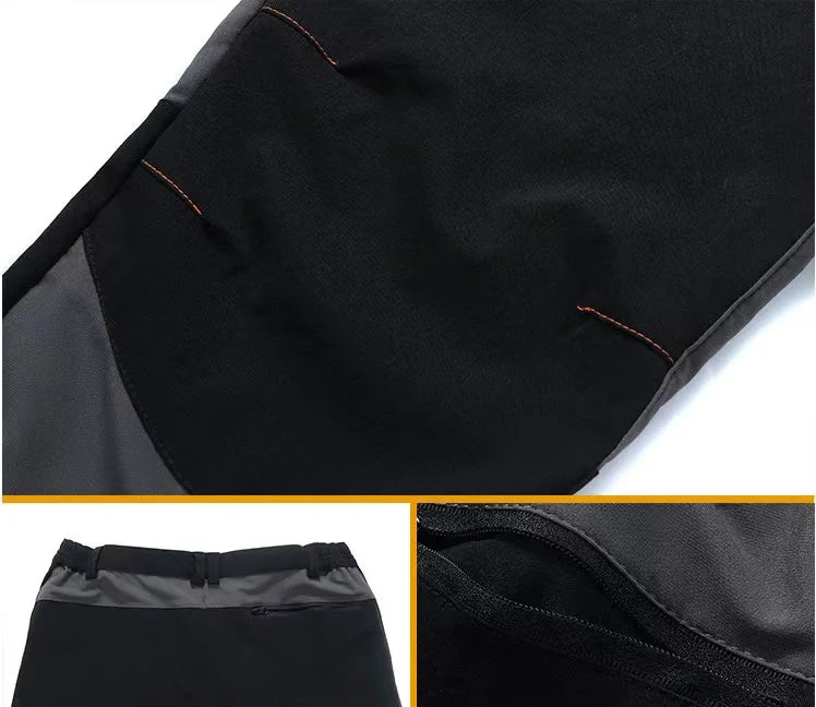 Men's Quick Dry Outdoor Hiking & Trekking Trousers – Breathable Camping Sport Pants