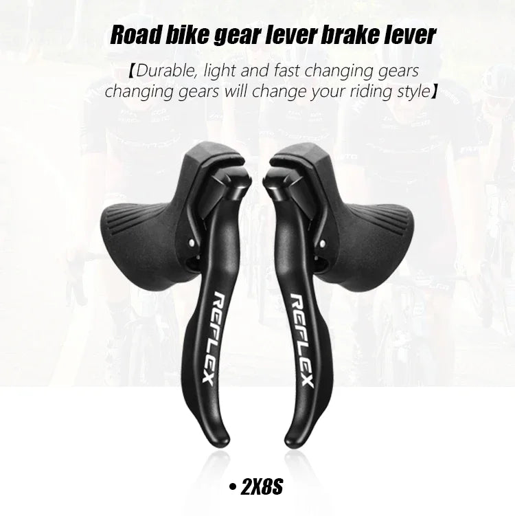 SENSAH Road Bike Shifters 2x7 2x8 2x9 2x10 Speed Brake Lever 16/18/20 Speed Bicycle Derailleur For Shimano Sora Tiagra Claris