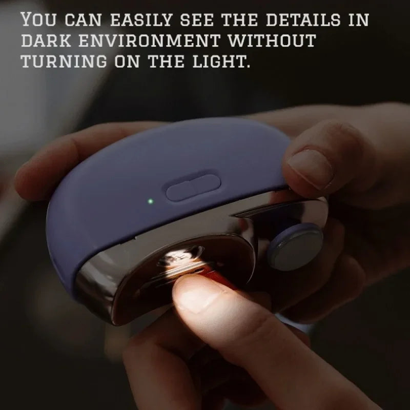 Electric Automatic Nail Clipper – Anti-Clip Manicure Tool for Adults