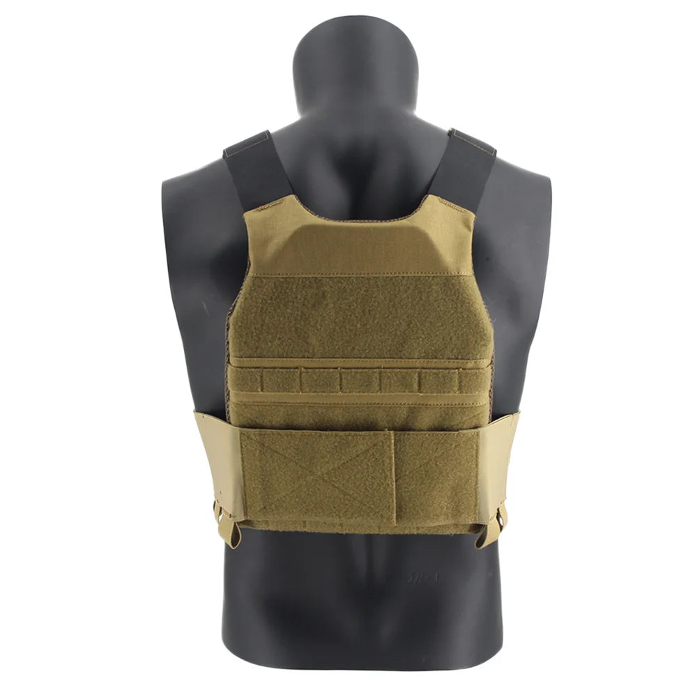 VULPO FCSK 2.0 Lightweight Tactical Vest – Quick Release Airsoft Combat Vest with Cummerbund