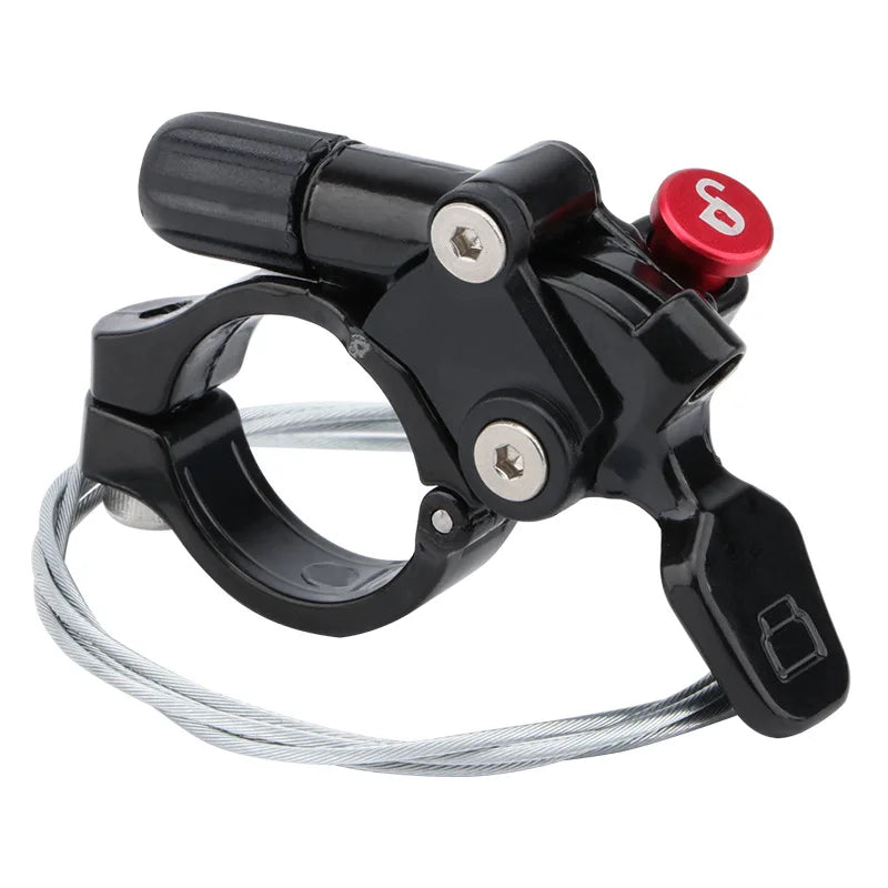 DNM AO38RC Soft Tail Mountain Bike Rear Air Shock Absorber Wire-controlled Lockable Rebound 165 190/200mm Bcycle Shock Absorber