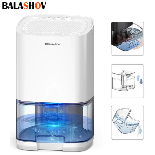 1000ml Portable Air Dehumidifier – Compact Moisture Absorber for Home Office & RV (220V)