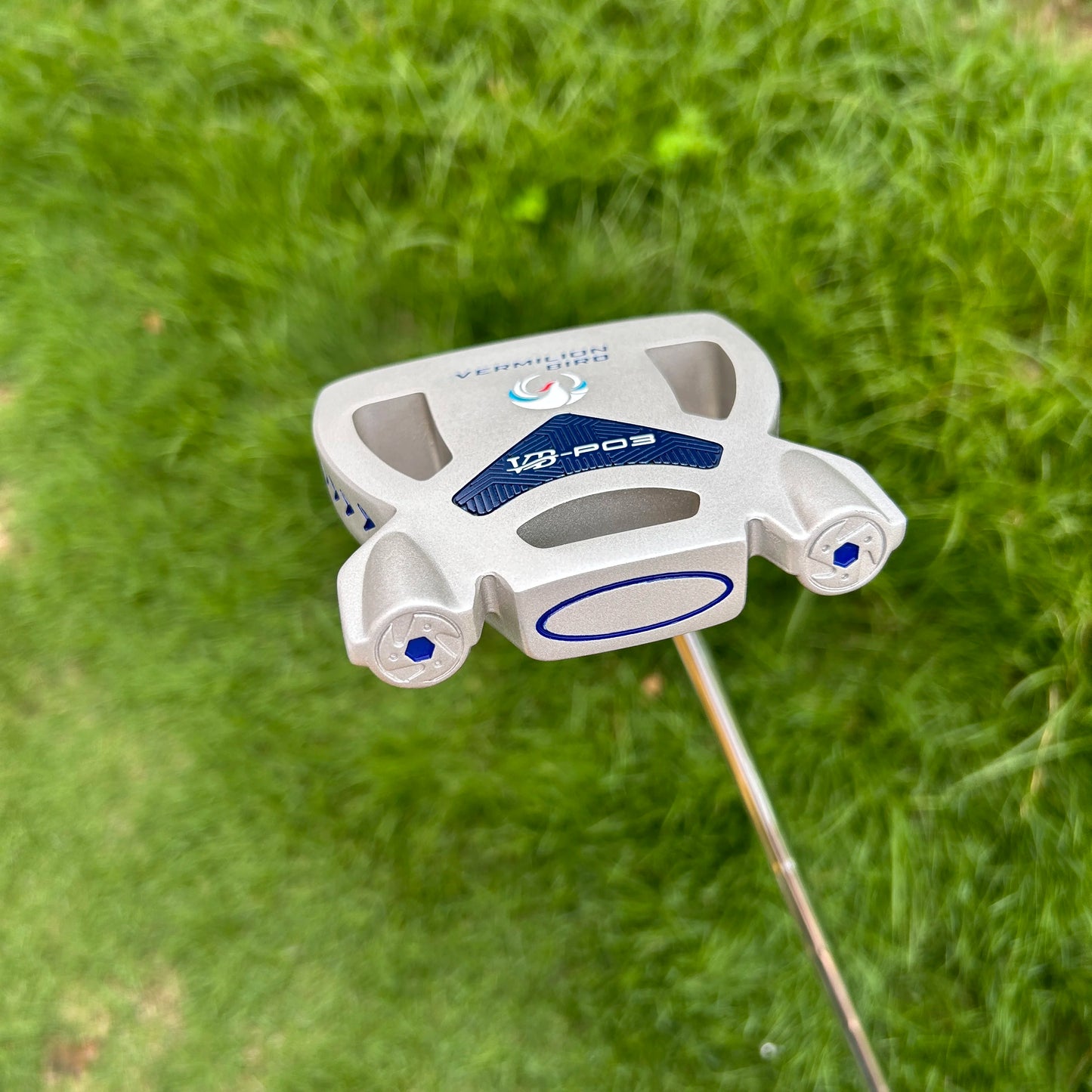 Vermilion Bird High-MOI Golf Putter Club - CNC Milled 6061 Aluminum Alloy - Forward Weighted Design for Stability + Control