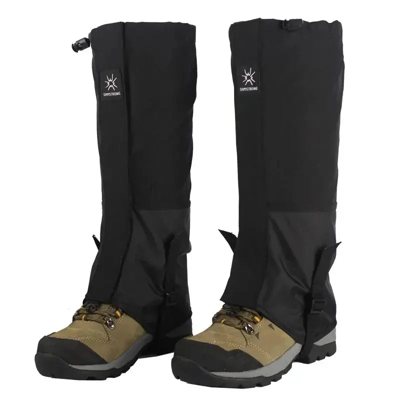 Waterproof Snow Sand Prevention Leg Gaiters Essential Protective Gear for Outdoor Mountaineering Skiing Desert Hiking Exploratio