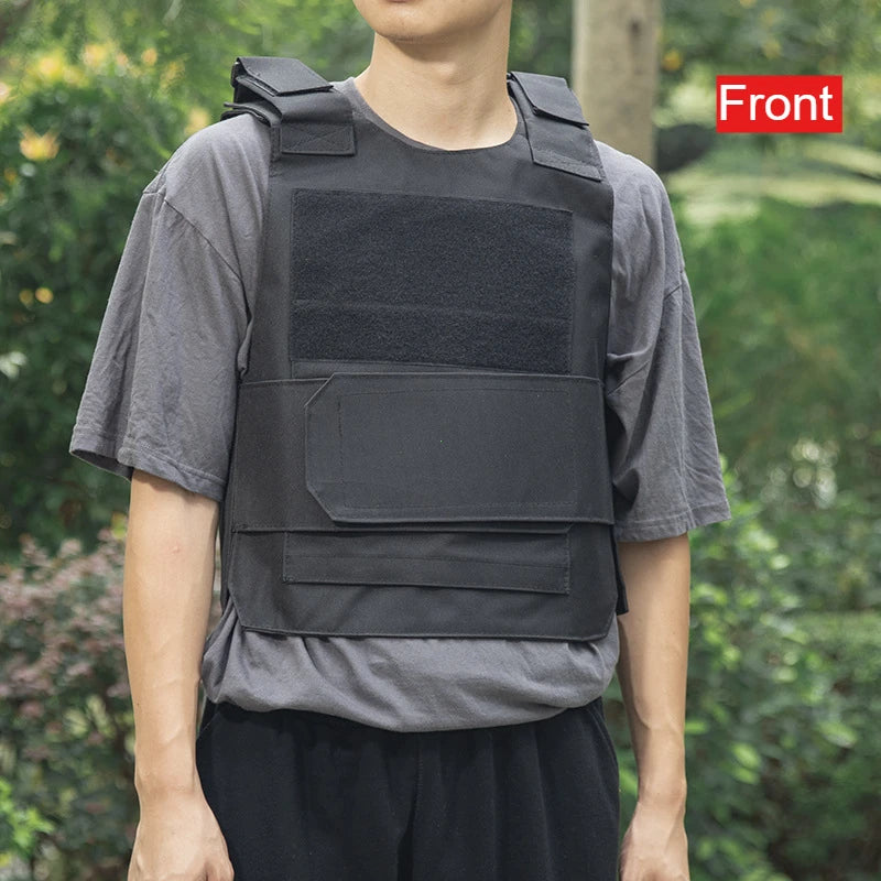 800D CP Camo Tactical Vest – Multifunctional Armor Plate Carrier for Airsoft & Hunting