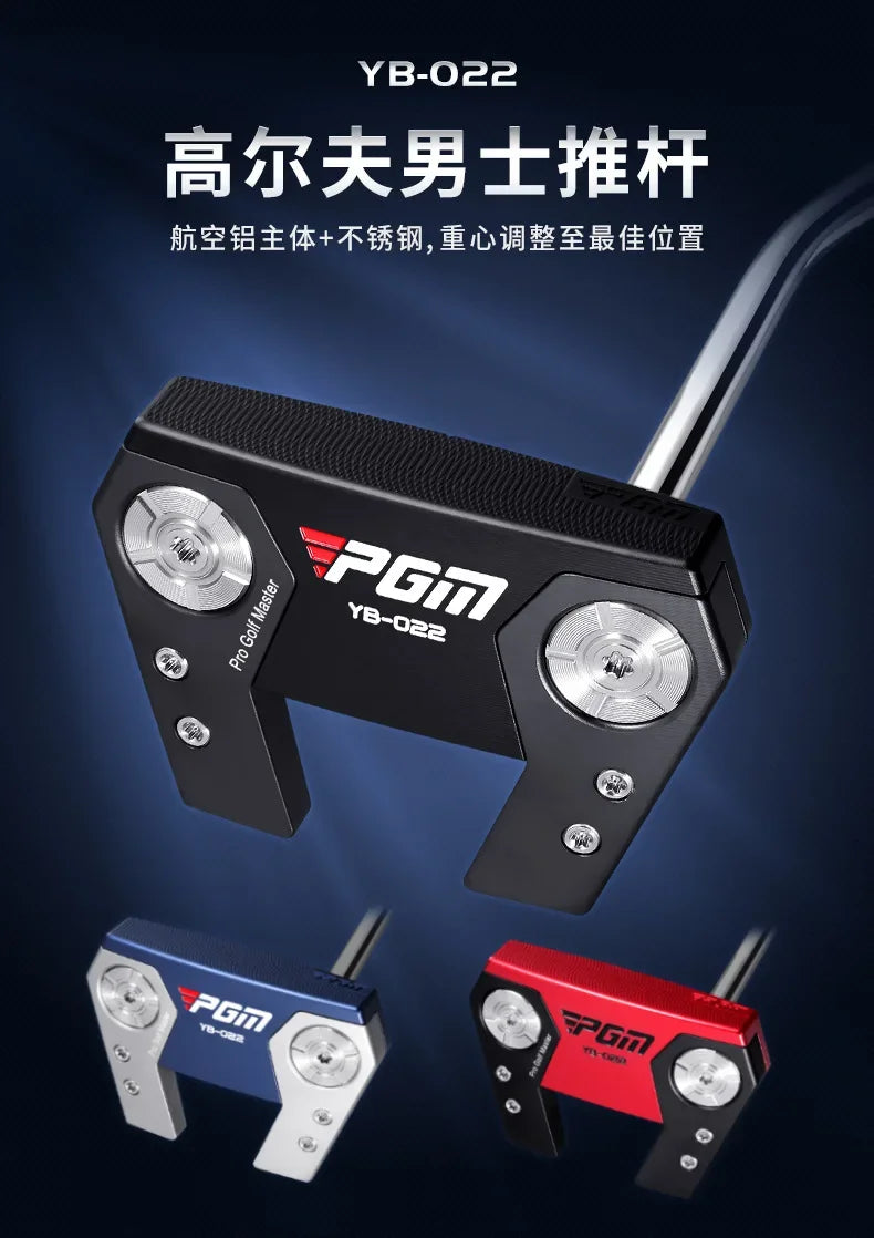 PGM Men Golf Putter Aviation Aluminum Series Putter Good Balance Effect And High Fault Tolerance Golf Clubs Golf Supplies