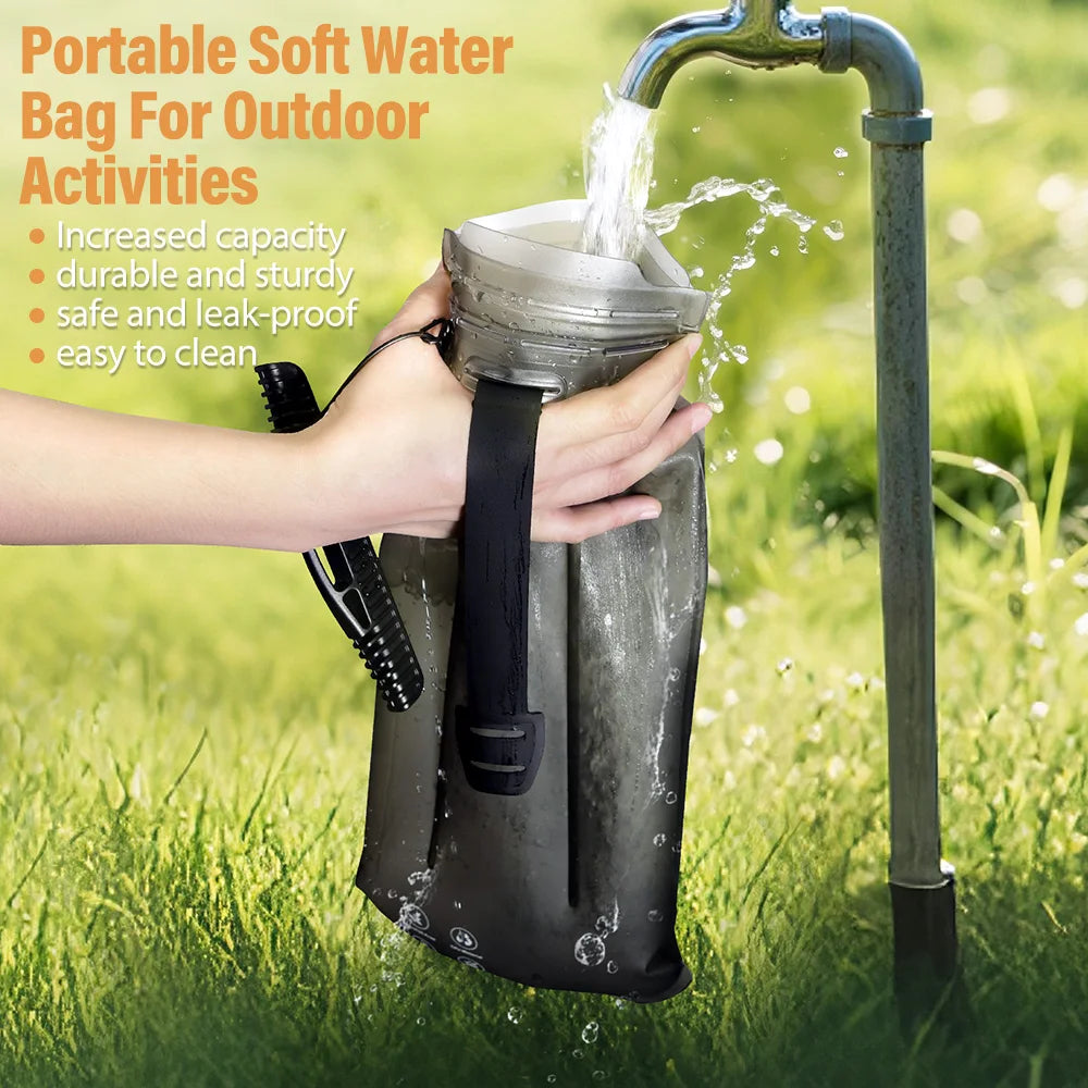 NEWBOLER  2L-3L TPU Water Bag Sports Backpack Bicycle Riding Water Bag Food Grade Outdoor Drinking Water Bag Camping Water Bag
