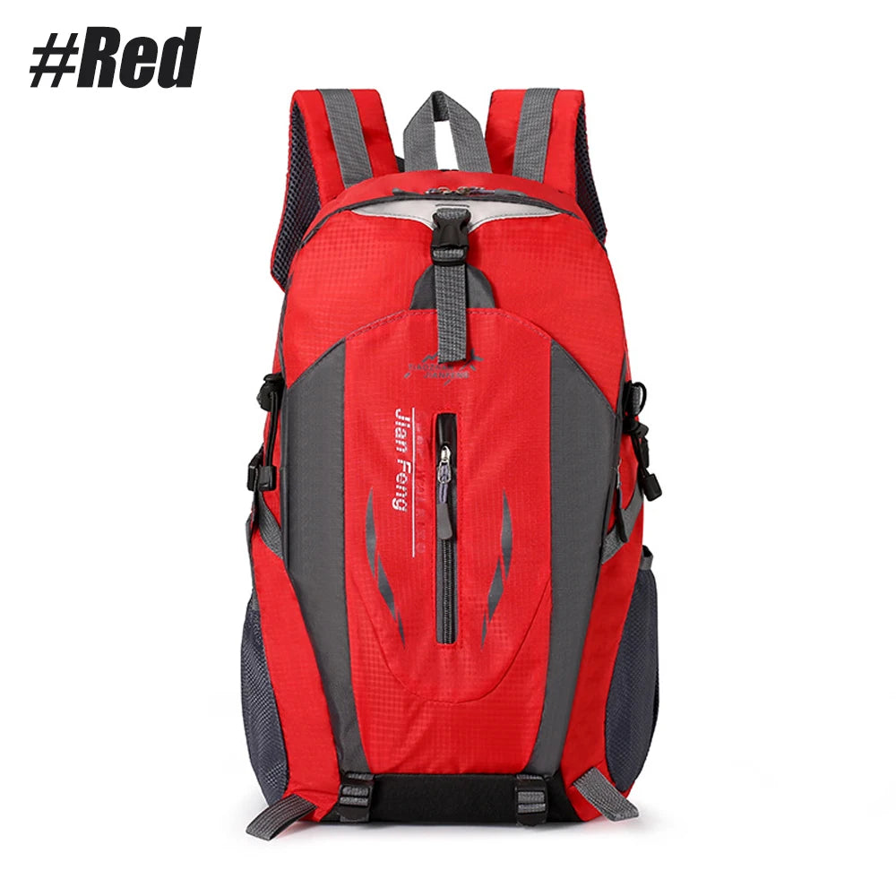40L Waterproof Hiking Backpack – Lightweight Anti-Tear Camping Daypack with Laptop Compartment