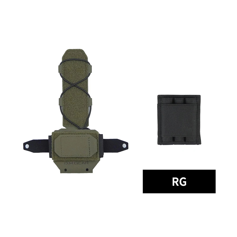 DMgear Tactical Helmet Counterweight Pouch MK1 MK2 – MOLLE Balance Weight Bag for Airsoft