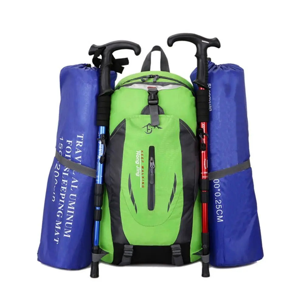 40L Waterproof Camping & Hiking Backpack – Durable Nylon Outdoor Travel Rucksack
