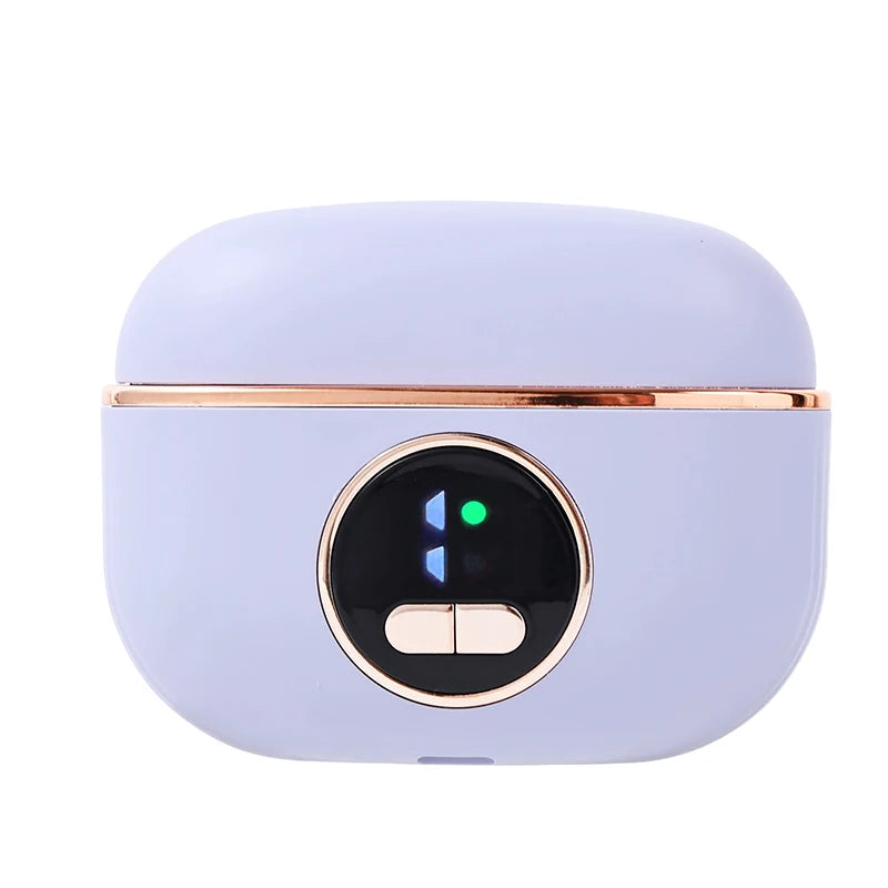 LED Electric Nail Trimmer & Polisher – Quiet Automatic Nail File with Light
