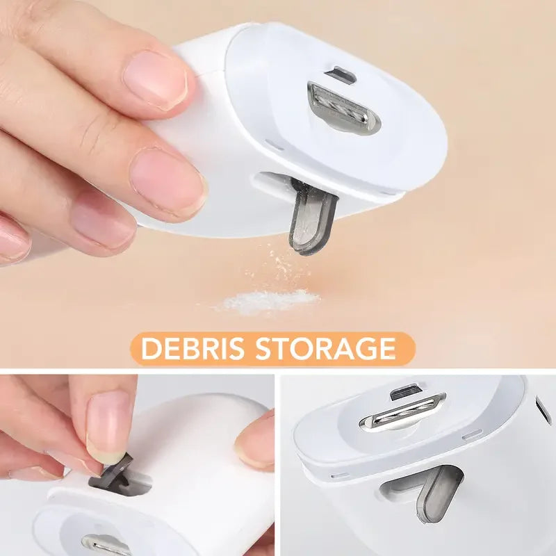 Electric Automatic Nail Clipper – Safe Manicure & Pedicure Trimmer