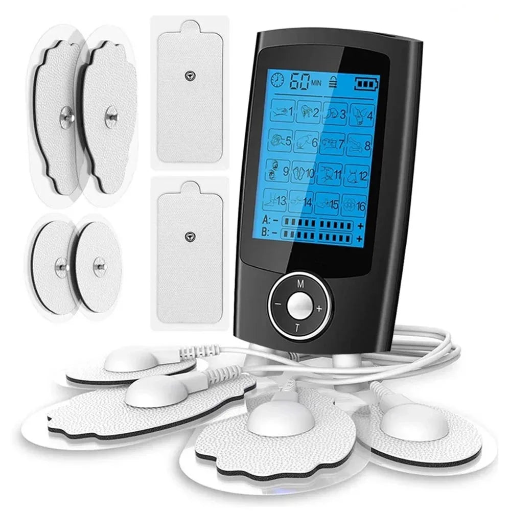 36-Mode Electric Pulse Muscle Stimulator – Acupuncture Massage Device for Back Pain Relief