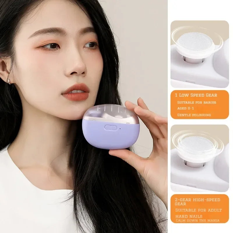 Electric Automatic Nail Clipper – Anti-Clip Manicure Tool for Adults