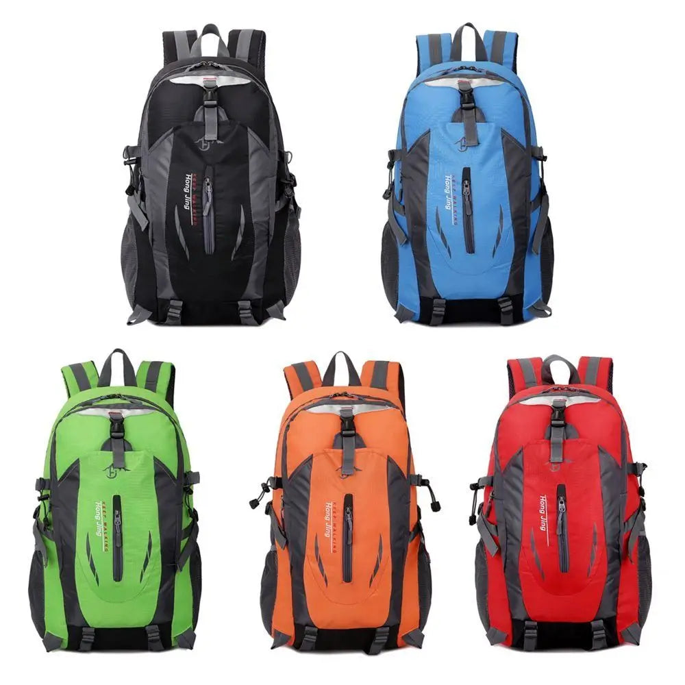 40L Waterproof Camping & Hiking Backpack – Durable Nylon Outdoor Travel Rucksack