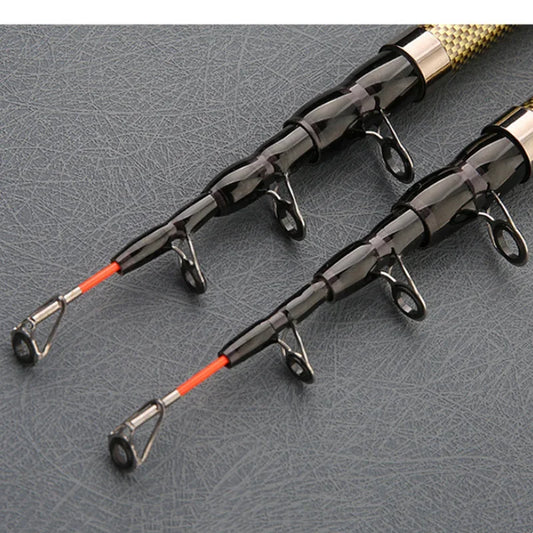 For Carp Fishing Rod Feeder Hard FRP Carbon Fiber Portable Durable Ultra Light Telescopic Travel Pole 1.8/2.1/3.0/3.6M