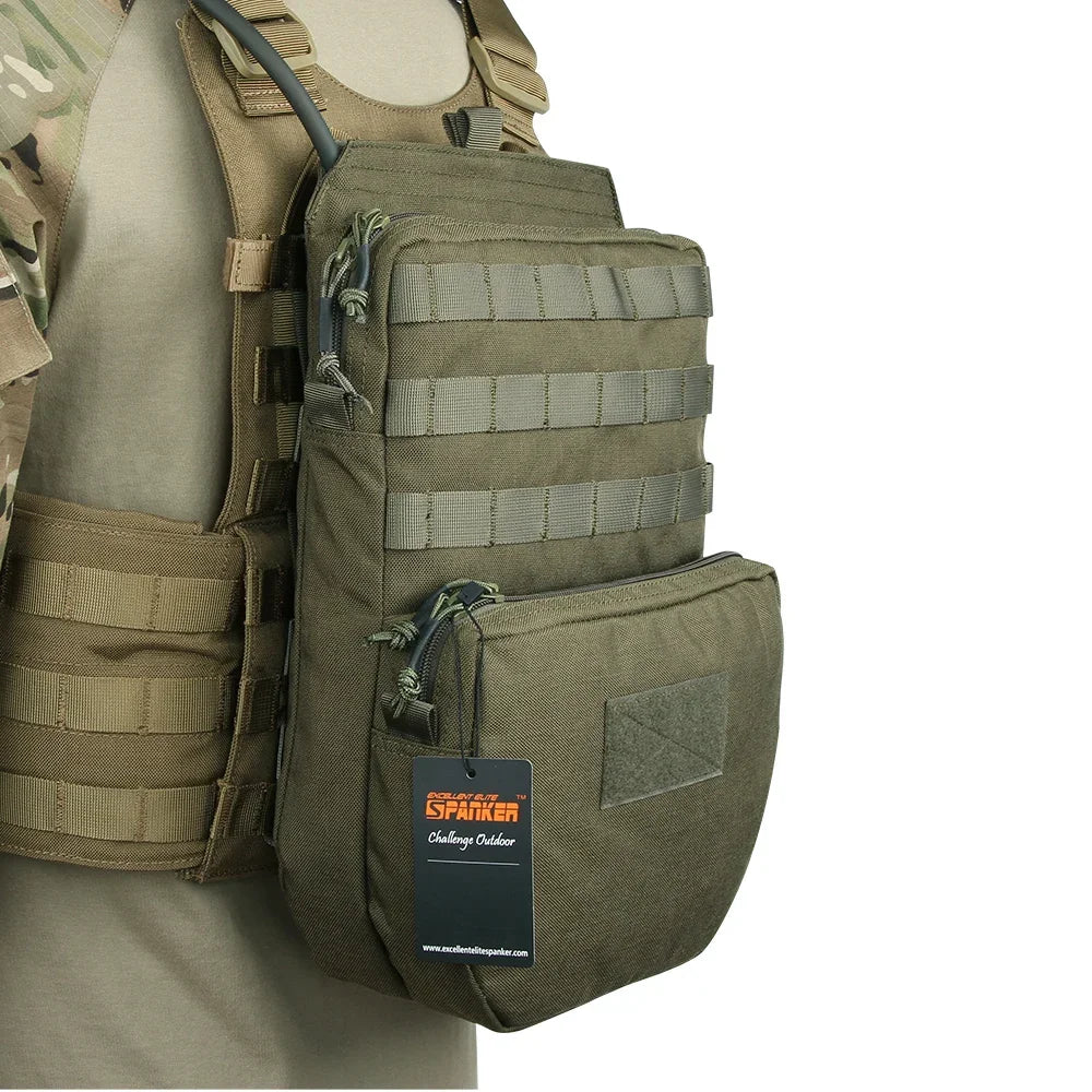 Tactical Hydration Bags Nylon Hydration Bag 3L for Hiking Cycling Hunting Backpack Not Included Water Bag