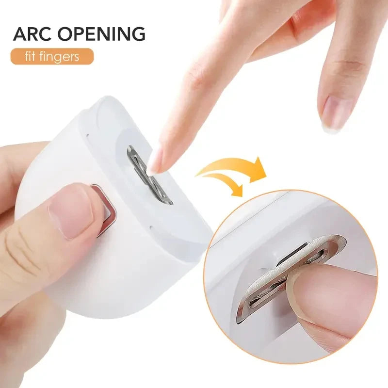 Electric Automatic Nail Clipper – Safe Manicure & Pedicure Trimmer