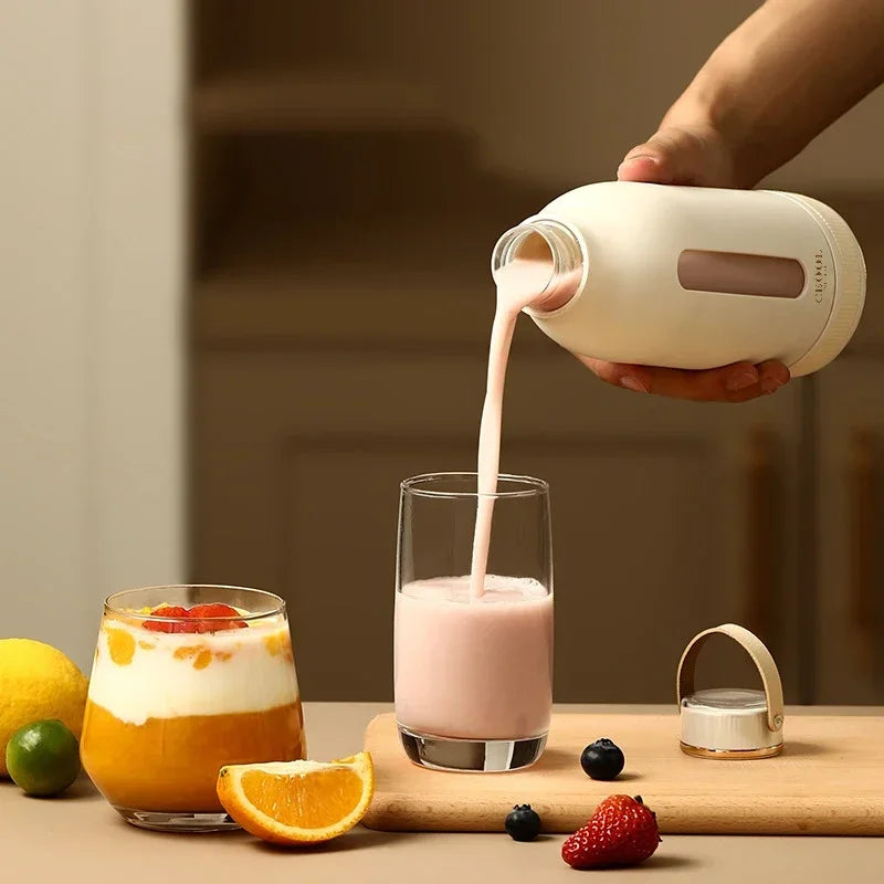 400ML Portable USB Rechargeable Blender – Fresh Fruit Smoothie Maker Cup