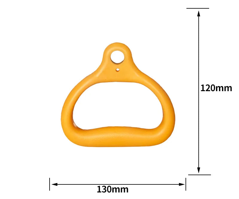 Stable Adjustable Trapeze Swing Rings Bar Home Core Training Kids Backyard Playground Professional Outdoor Indoor Fitness Gear