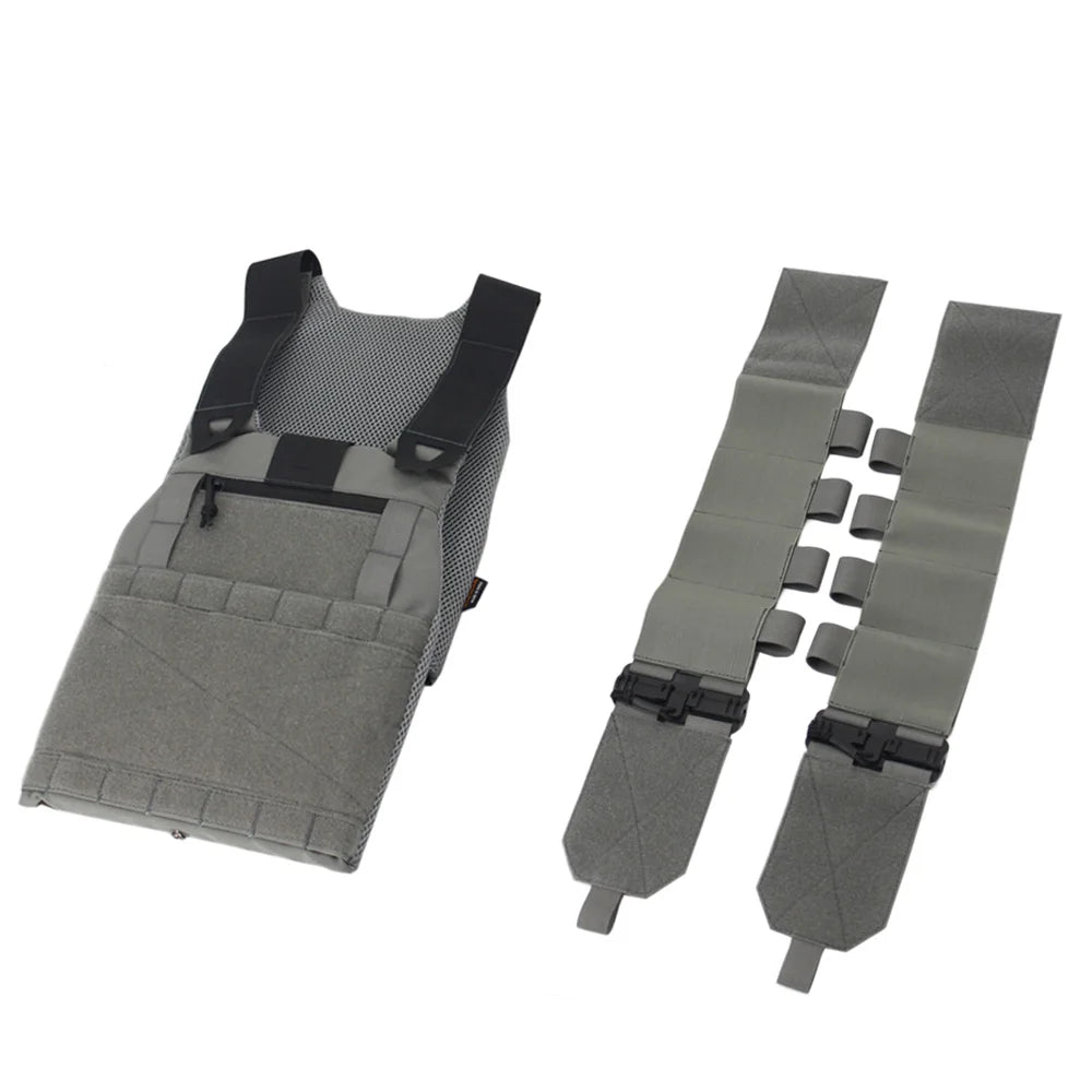 VULPO FCSK 2.0 Lightweight Tactical Vest – Quick Release Airsoft Combat Vest with Cummerbund
